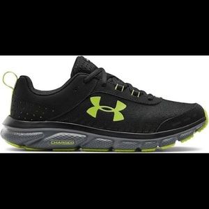 Under Armour Men's Charged Assert 8 Running Shoes - Black, 9.5